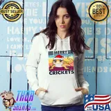 Top Frog santa merry crickets shirt