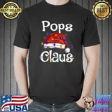 Top Funny Santa Pops Claus Christmas Matching Family T Shirt