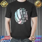 Top Funny Volleyball Design Girls Women Youth Teen Sports Lovers T Shirt
