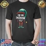 Top Halloween I’m The Dietician Elf Costume Vegan Ketogenic T Shirt