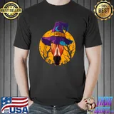 Top horse Witch Farmer Funny Halloween Costume Creepy Moon T-s Unisex