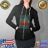Top I'm Not Clumsy it's just the floor hates me are bullies T- Full Zip Hooded