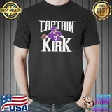 Top Kirk Cousins Captain Kirk Minnesota Vikings Shirt Unisex