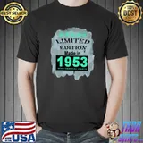 Top limited Edition Made In 1953 With Original Parts Five Stars T-Shirt Unisex