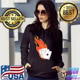 Top lucky poker Casino Gambling Apparel T-Shirt