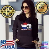 Top netherlands National Flag Holland West European Dutch Soccer T-Shirt