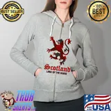 Top Scotland Land Of The Brave Shirt