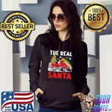 Top The Real Santa Trucker Christmas Shirt