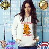 Top Tis The Season Christmas Candy Cute To Be Naughty Xmas Gift T-shirt