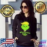 Top Trump Grinch Make Christmas Great Again Shirt
