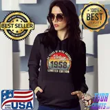 Top vintage 1958 Limited Edition Outfit Retro 64th Birthday Gift T-Shirt