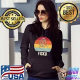 Top Vintage Du bisch ein Ficko italiensche Geste Handzeichen Shirt