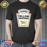 Top yellow Mustard Lazy Christmas DIY Costume Matching Group T-s Unisex