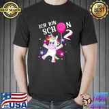Top Youth Ich bin jetzt schon 2 zwei Jahre alt Girlchen Geburtstags Shirt