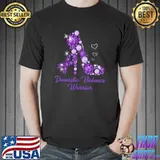 Tu High Heel Ribbon Domestic Violence Awareness T-s Unisex