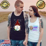 Uncle Gnome Family Matching Christmas Gnome Buffalo Plaid T-s Tank Top