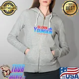 Virginia Governor Elections 2021 Republican Glenn Youngkin T-Shirt Full Zip Hooded