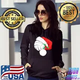 Volleyball Ball With Santa Hat Christmas Shirt