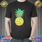 Volleyball Pineapple Ball Shirt Unisex