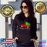 Wagon Christmas Tree on Car Xmas Vacation shirt