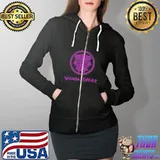 Wakanda Forever The Black Panther Symbol Shirt Full Zip Hooded