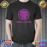 Wakanda Forever The Black Panther Symbol Shirt Unisex