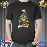 Wine Christmas Tree Wine Lover Gift Funny Drinking Christmas T-Shirt Unisex