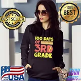 100 Days Of 3rd Grade Student Kids Gift 100 Days Of School T-Shirt