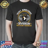 101st Airborne Division Vietnam Veteran Tshirt, Veterans Day T-shirt