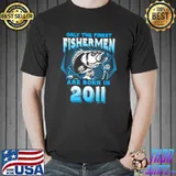 10th Birthday 10 Years Old Funny Fishing Since 2011 T- Unisex