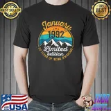 30 Year Old - January 30th birthday Shirts For Men Women T-shirt
