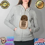Always be yourself Walrus Zookeepers Sea Animals T- Full Zip Hooded
