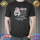 ATV Girl Hated By Many Loved By Plenty Heart On Her T-shirt