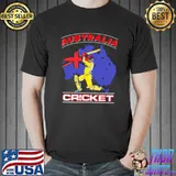 Awesome Australian Batsman Australia Aussie Cricket Cup Fan Shirt Unisex