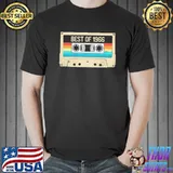 Awesome Best Of 1966 54Th Birthday Gift 54 Years Old Retro T-Shirt