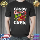 Awesome Candy Cane Cutie Funny Christmas Boys Girls Kids Xmas Pajama T-shirt