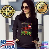 Awesome Dinosaur Matching Buffalo Plaid Dinosaur Christmas Pajama T Shirt