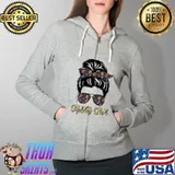 Awesome Fighting Irish Game Day Notre Dame Shirt Full Zip Hooded