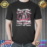 Awesome I ride my own bike and I do bide my own biker don't touch either of them shirt
