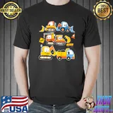Awesome Kids Cute Construction Equipment Vehicles T-Shirt