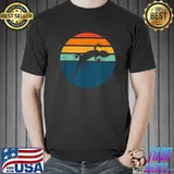 Awesome Leopard Gecko Vintage Sunset Retro Kawaii Lizard Reptile T-Shirt
