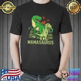 Awesome Mamasaurus T rex Dinosaurs Funny Mother's Family T-Shirt