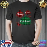 Awesome Merry Plaidmas Funny Christmas Plaid Pajamas Gift T-Shirt