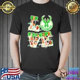 Awesome Milwaukee Bucks love all team shirt