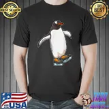 Awesome Penguin Ice skating Ice skates T-Shirt
