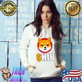 Awesome Shiba Inu logo crypto token to the moon T-shirt