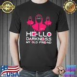Awesome Squid Game Hello Darkness My Old Friend Shirt