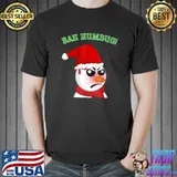 Bah humbug snowman anti Christmas holiday hater novelty gift T-Shirt