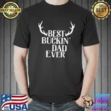 Best Attractive Reindeer Best Buckin Dad Ever Shirt