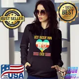 Best Best buckin' papa ever vintage shirt